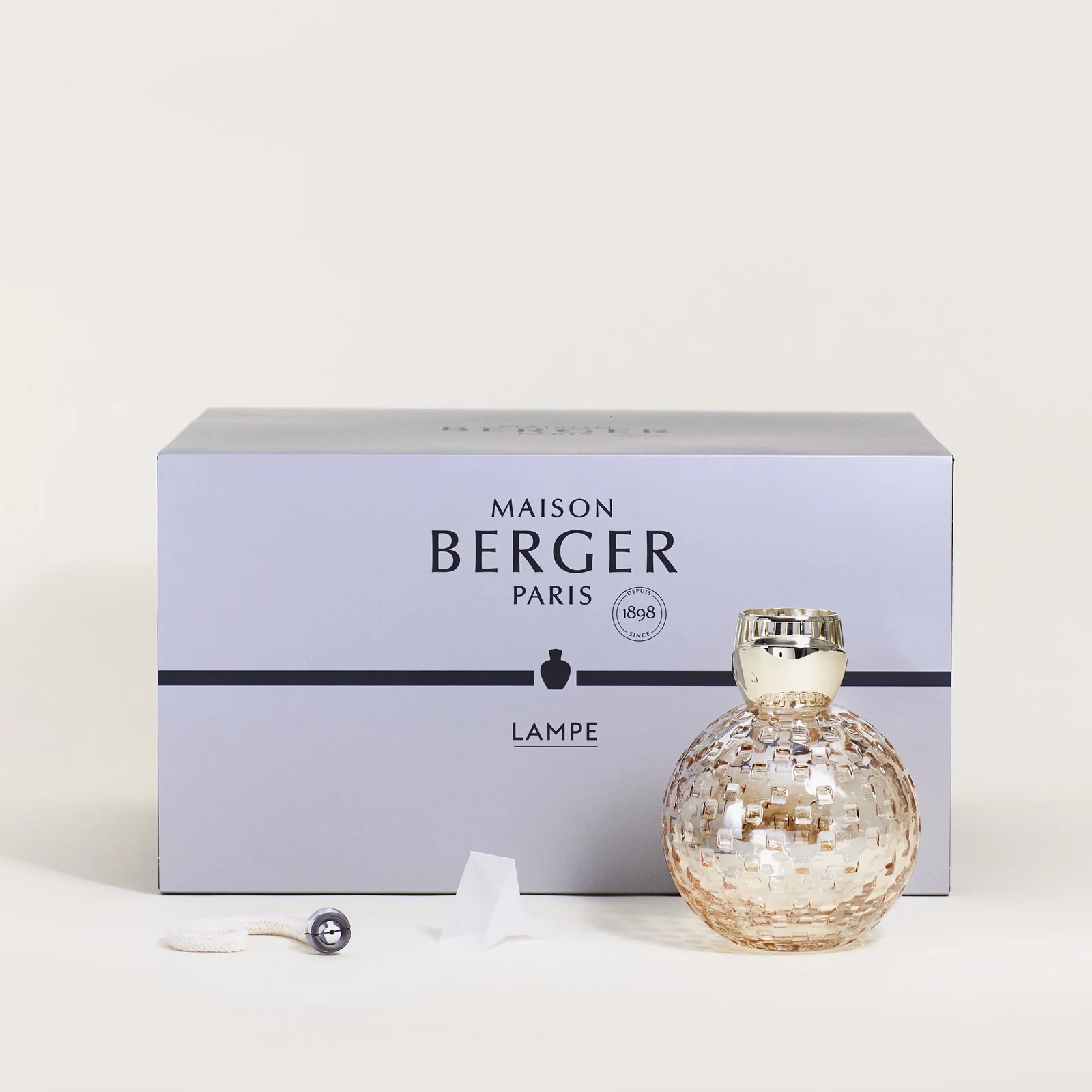 Maison Berger Paris Crystal Globe Beige Lamp Berger Art Edition - Katalitička lampa - Image 2