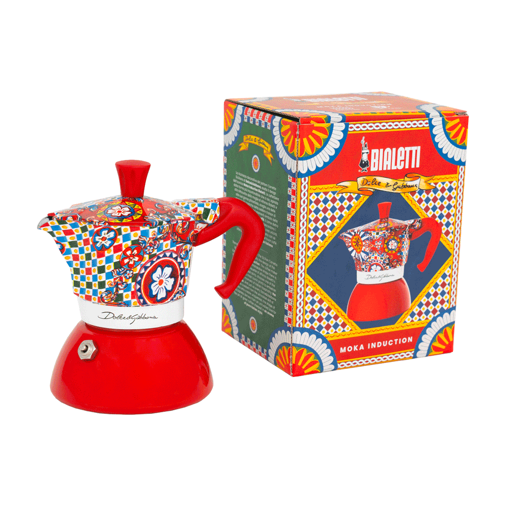 Bialetti and Dolce & Gabbana Sicilian - Moka Induction 2 cups - Image 2