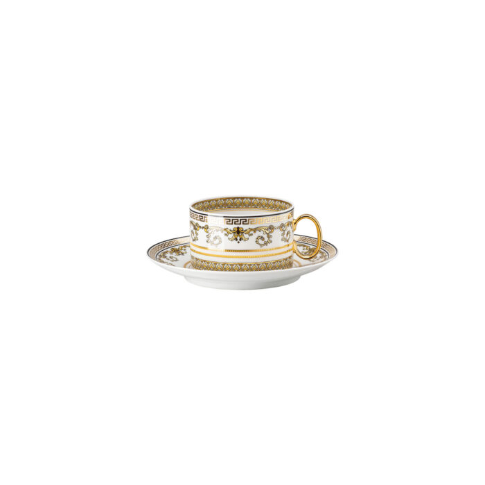 Versace Virtus Gala White Tea cup - Šoljica sa tacnom