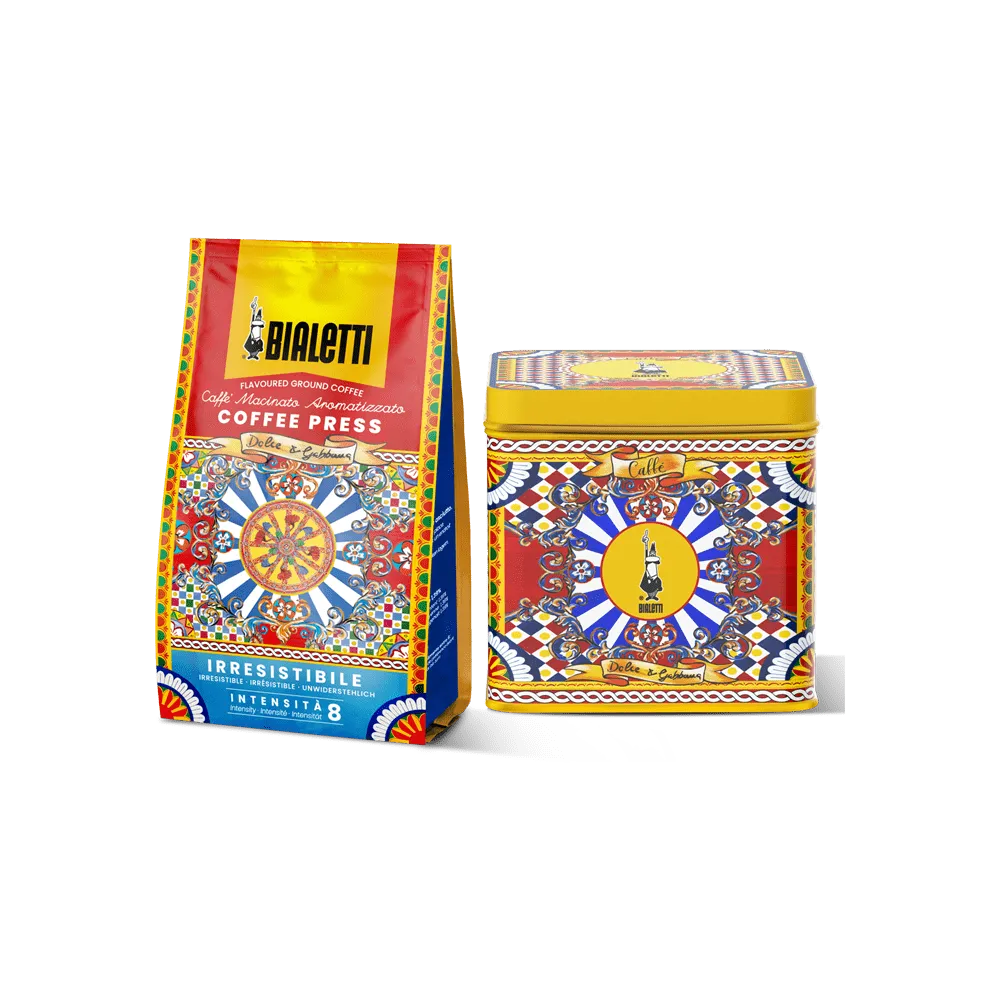 Bialetti and Dolce & Gabbana Sicilian - Ground coffee - French Press Irresistibile